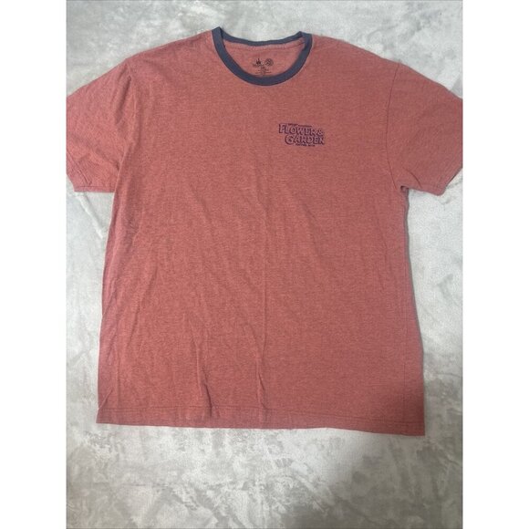 Disney Parks Epcot Flower Garden T Short Red Size Adult 2X - Picture 4 of 12